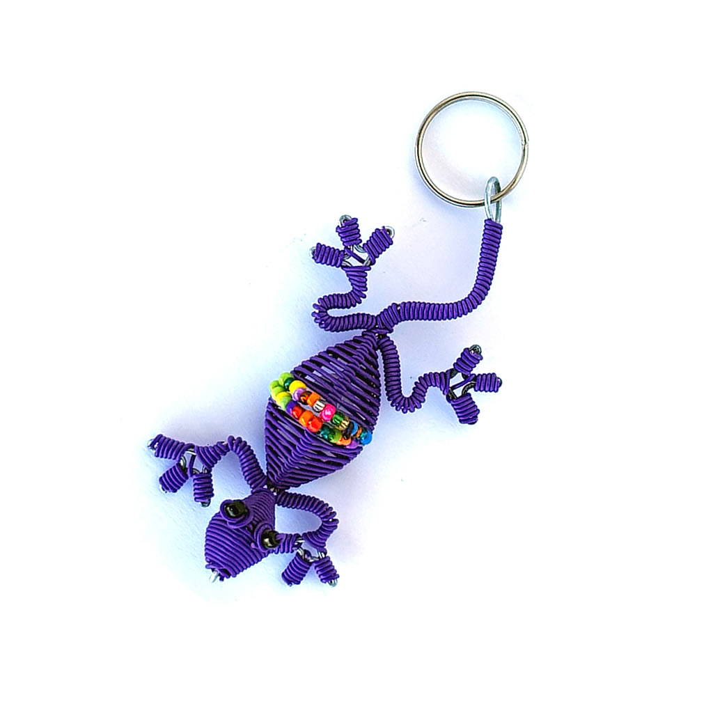 Keyring - Gecko - Purple