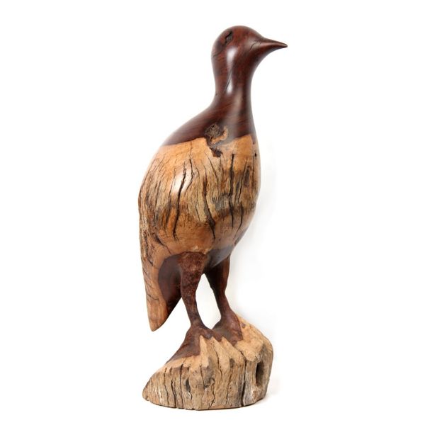 Bird in Leadwood, Freestanding Sculpture