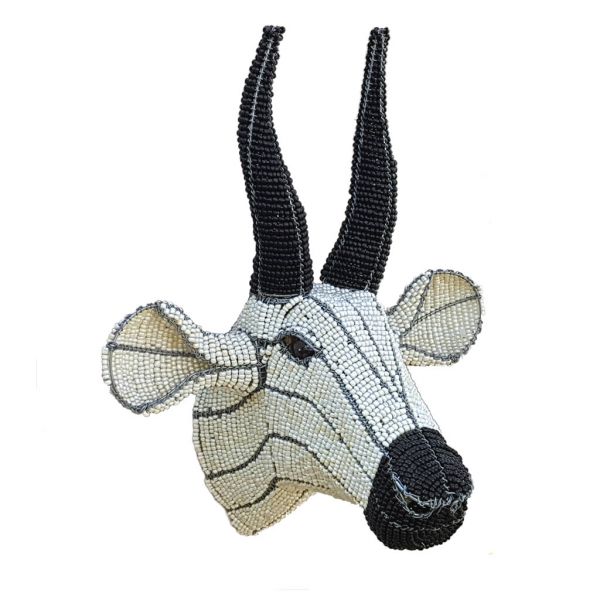 Eland - Trophy Head - White & Black