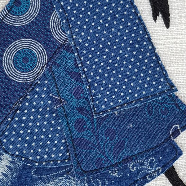 Shweshwe Dress - Textile Art - A4
